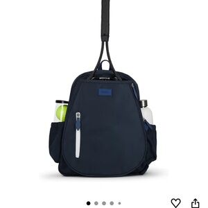 Ame & Lulu navy tennis backpack